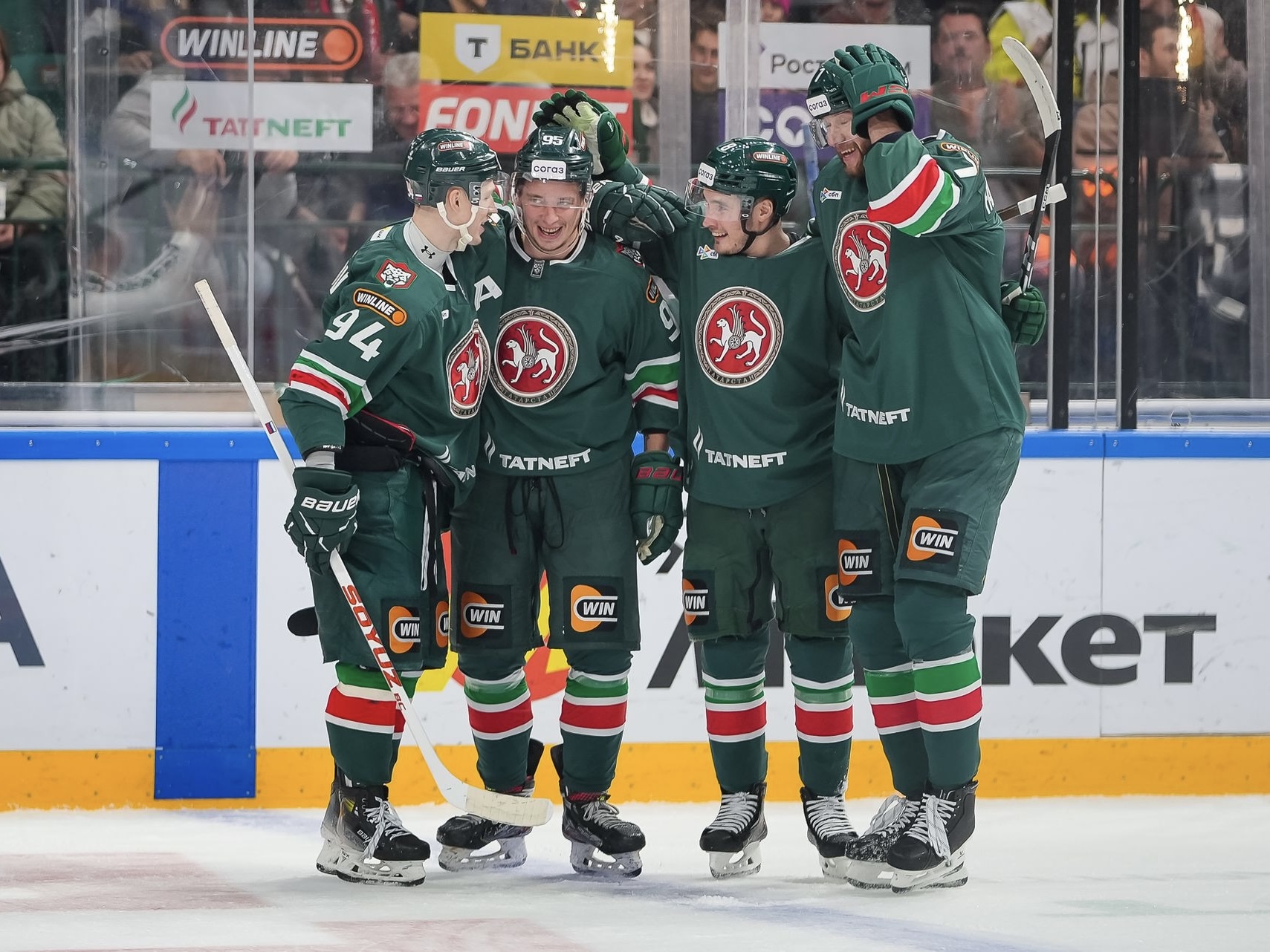 «Ак Барс» взял верх над «Барысом» 