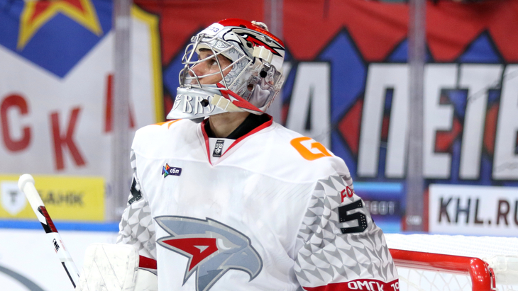 Никита Серебряков — голкипер «Авангарда»