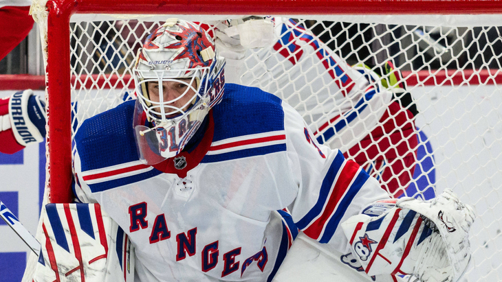 Игорь Шестеркин — голкипер «Нью-Йорк Рейнджерс»