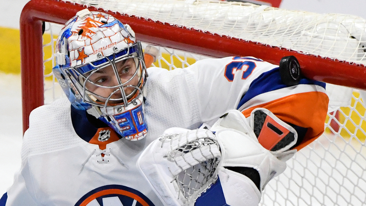 Илья Сорокин — голкипер «Нью-Йорк Айлендерс»