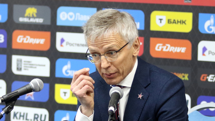 Игорь Ларионов — главный тренер СКА