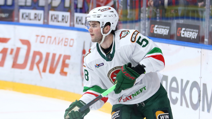 Митчелл Миллер — защитник «Ак Барса»