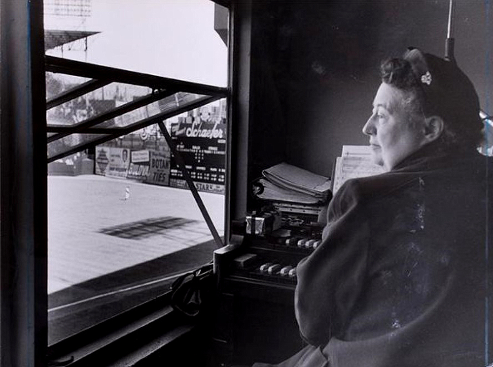 Глэдис Гуддинг, легендарная органистка «Бруклин Доджерс» и Madison Square Garden