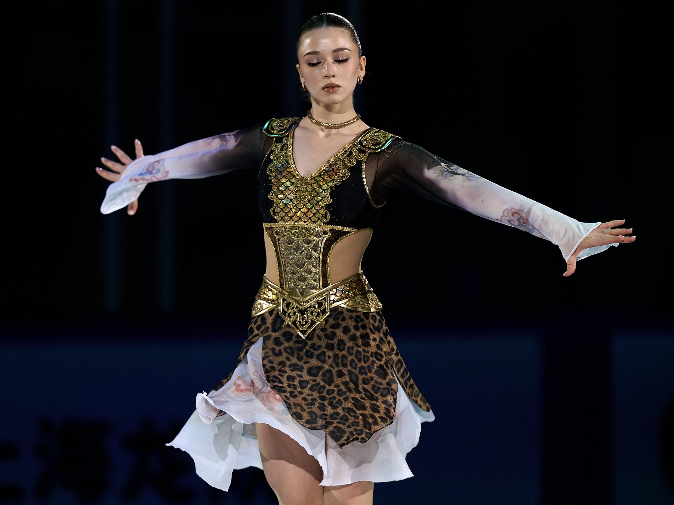 Камила Валиева в Шанхае