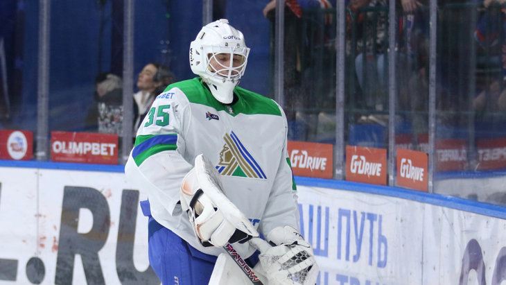 Семен Вязовой — голкипер «Салавата Юлаева»