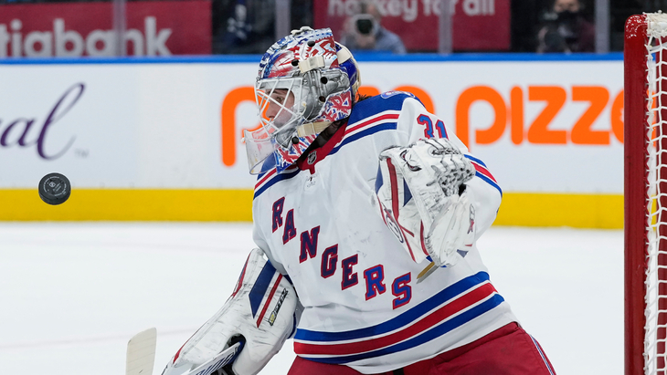 Игорь Шестеркин — голкипер «Нью-Йорк Рейнджерс»