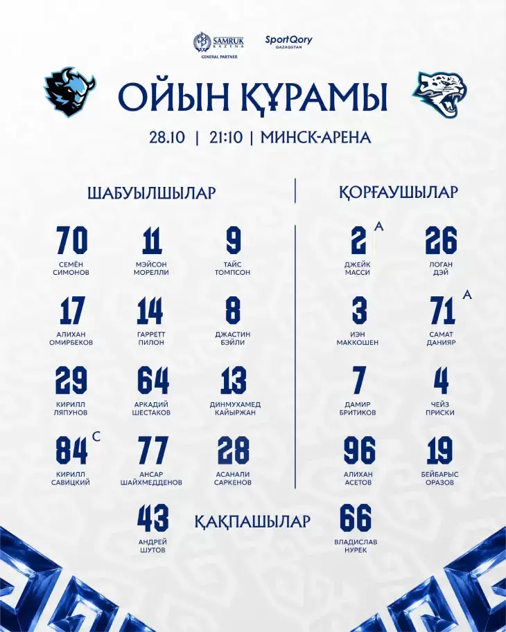 Состав «Барыса»