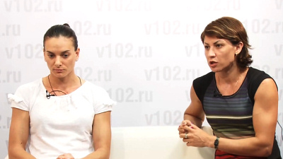 Елена Исинбаева и Татьяна Лебедева