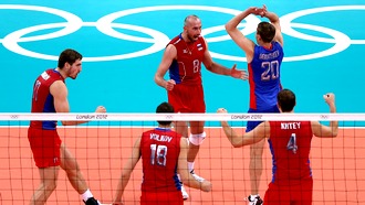 Волейболисты сборной России