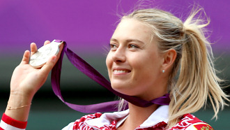 Мария Шарапова в серебром Лондона-2012