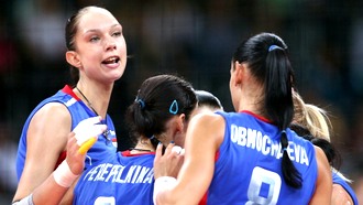 Волейболистки сборной России