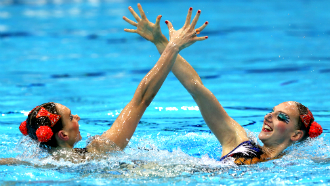 Наталья Ищенко и Светлана Ромашина