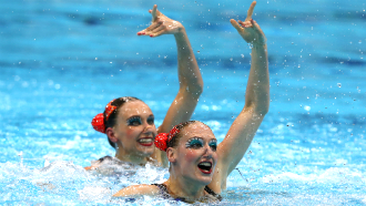 Наталья Ищенко и Светлана Ромашина