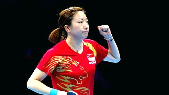 Сингапур оказался лучше Кореи в настольном теннисе