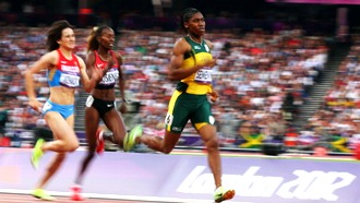 Елена Аржакова финишировала вслед за Семеней