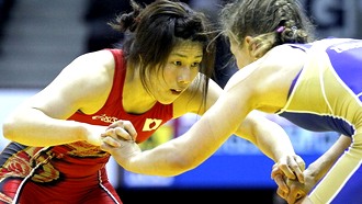 Саори Йошида и Валерия Жолобова