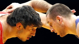 Анзор Уришев (слева)