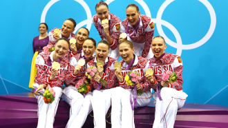 Анастасия Давыдова и сборная России