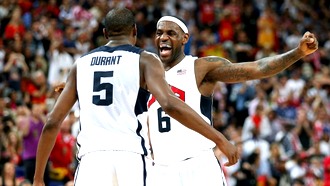 Кевин Дюрант и Леброн Джеймс