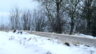 В горах прошел сильный снегопад