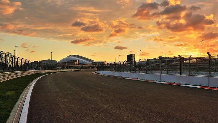 Закат в Сочи