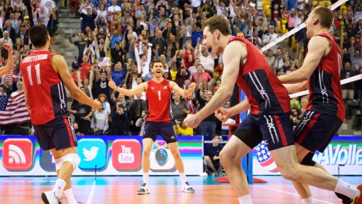 Волейболисты сборной США