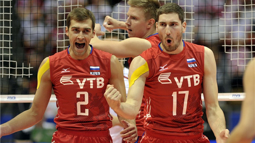 Российские волейболисты