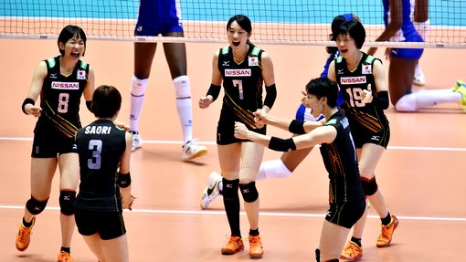 Японские волейболистки