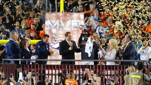 Вон Миллер с трофеем