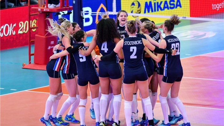 Волейболистки сборной Нидерландов