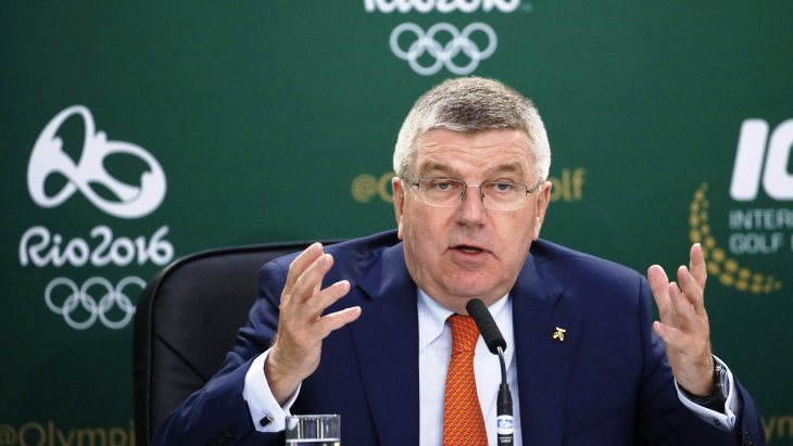 Глава МОК Томас Бах