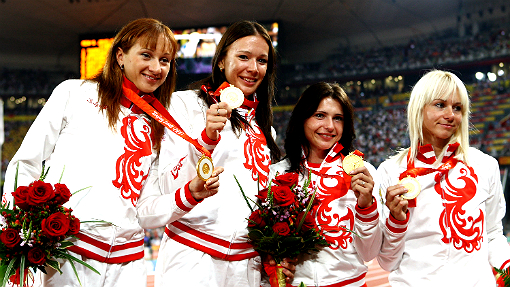 Александра Федорива, Юлия Чермошанская, Евгения Полякова, Юлия Гущина