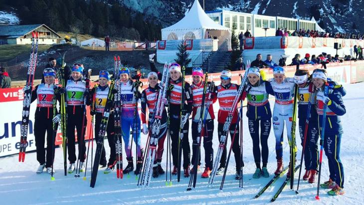 Победу одержали норвежки