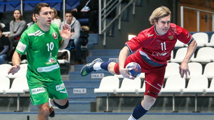 Российские гандболисты обыграли белорусов в товарищеском матче