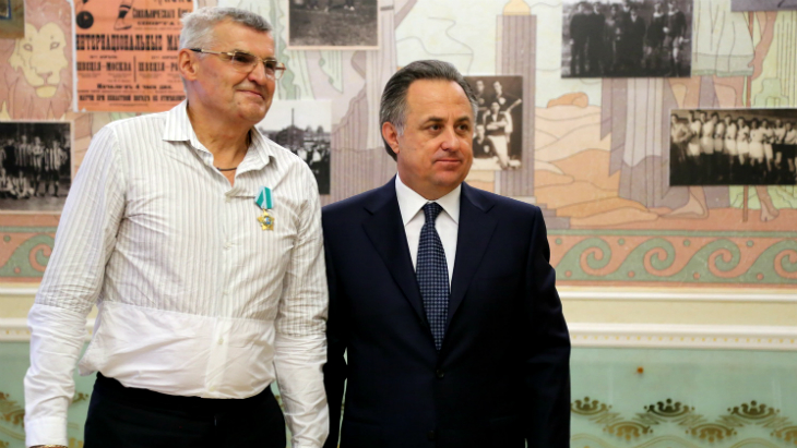 Владимир Казарин и Виталий Мутко