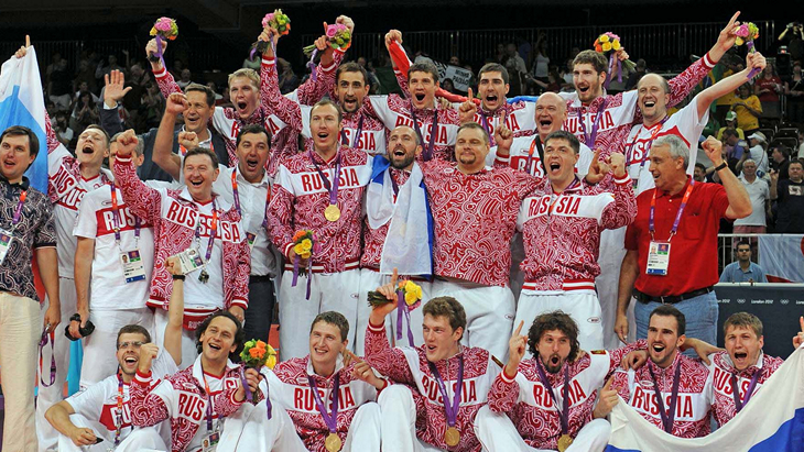 Российские волейболисты