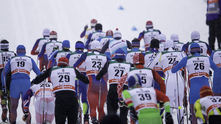 Лыжники в Лахти