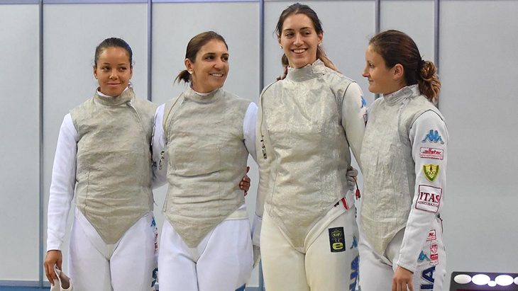 Итальянские рапиристки