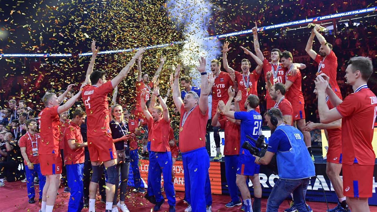 Волейболисты сборной России