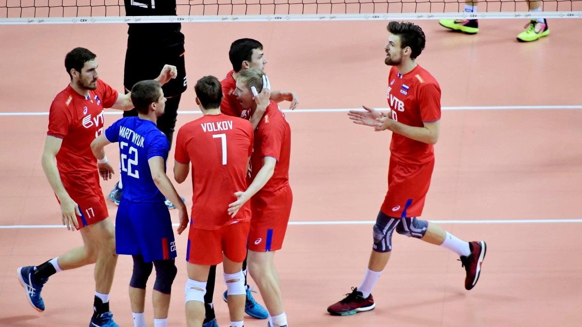 Волейболисты сборной России