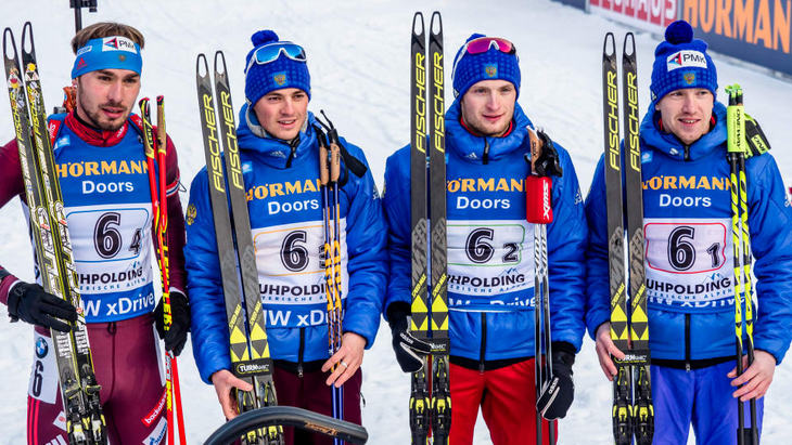 Россия — бронзовый призер в мужской эстафете