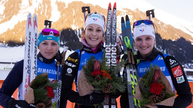 Призеры гонки преследования