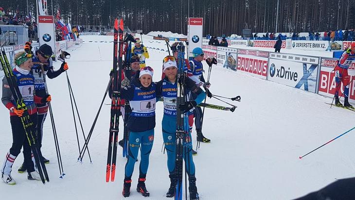 Анаис Шевалье и Антонен Гигонна