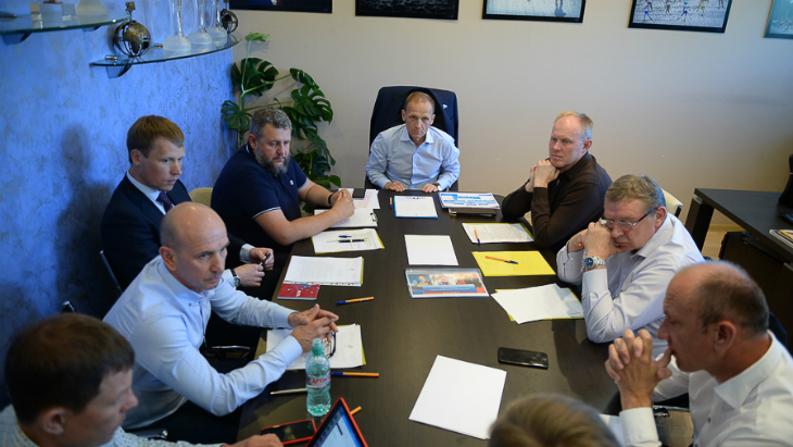 Владимир Драчев на заседании правления СБР