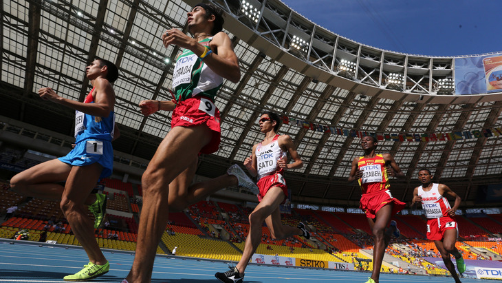 Забег с участием Ринаса Ахмадеева