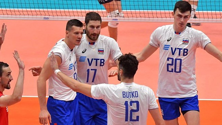 Волейболисты сборной России