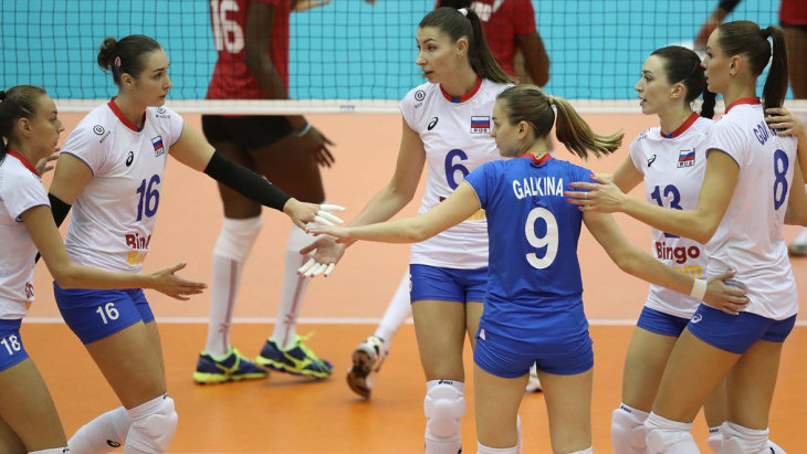 Волейболистки сборной России