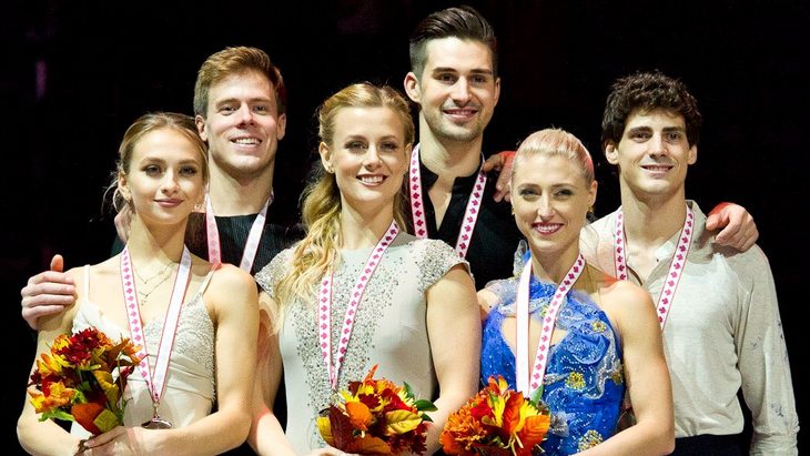 Призеры в соревнованиях танцевальных дуэтов