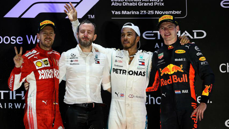 Призеры Гран-при Абу-Даби