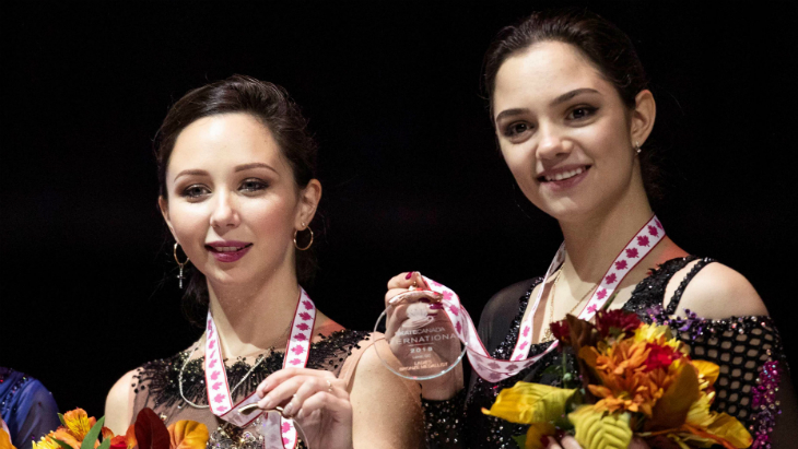 Елизавета Туктамышева и Евгения Медведева